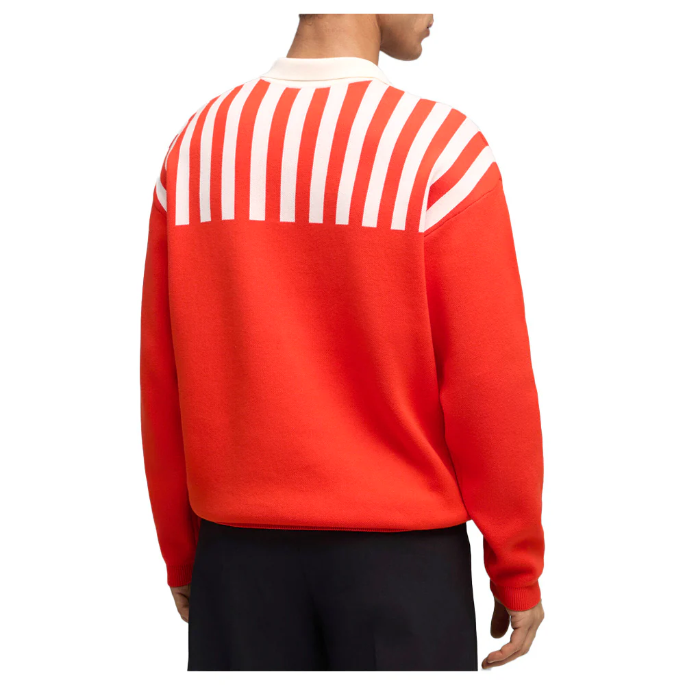 The Neverworn VI Knit Crew Neck Long Sleeve Sweater - Image 4