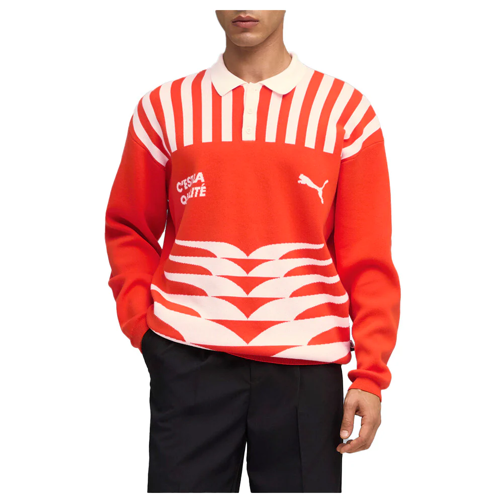 The Neverworn VI Knit Crew Neck Long Sleeve Sweater - Image 5