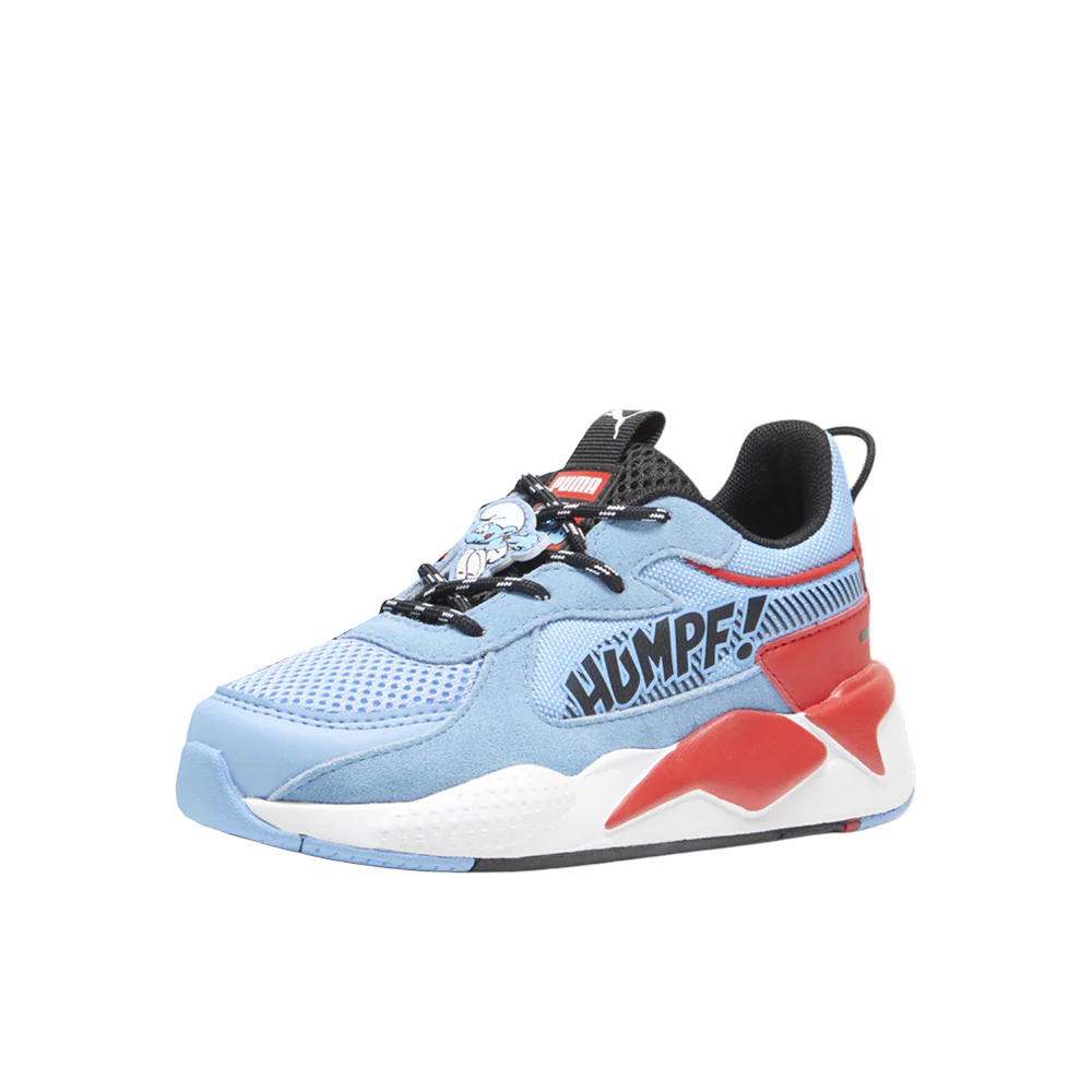 PUMA X THE SMURFS RS X Lace Up Sneakers (Little Kid) - Image 2