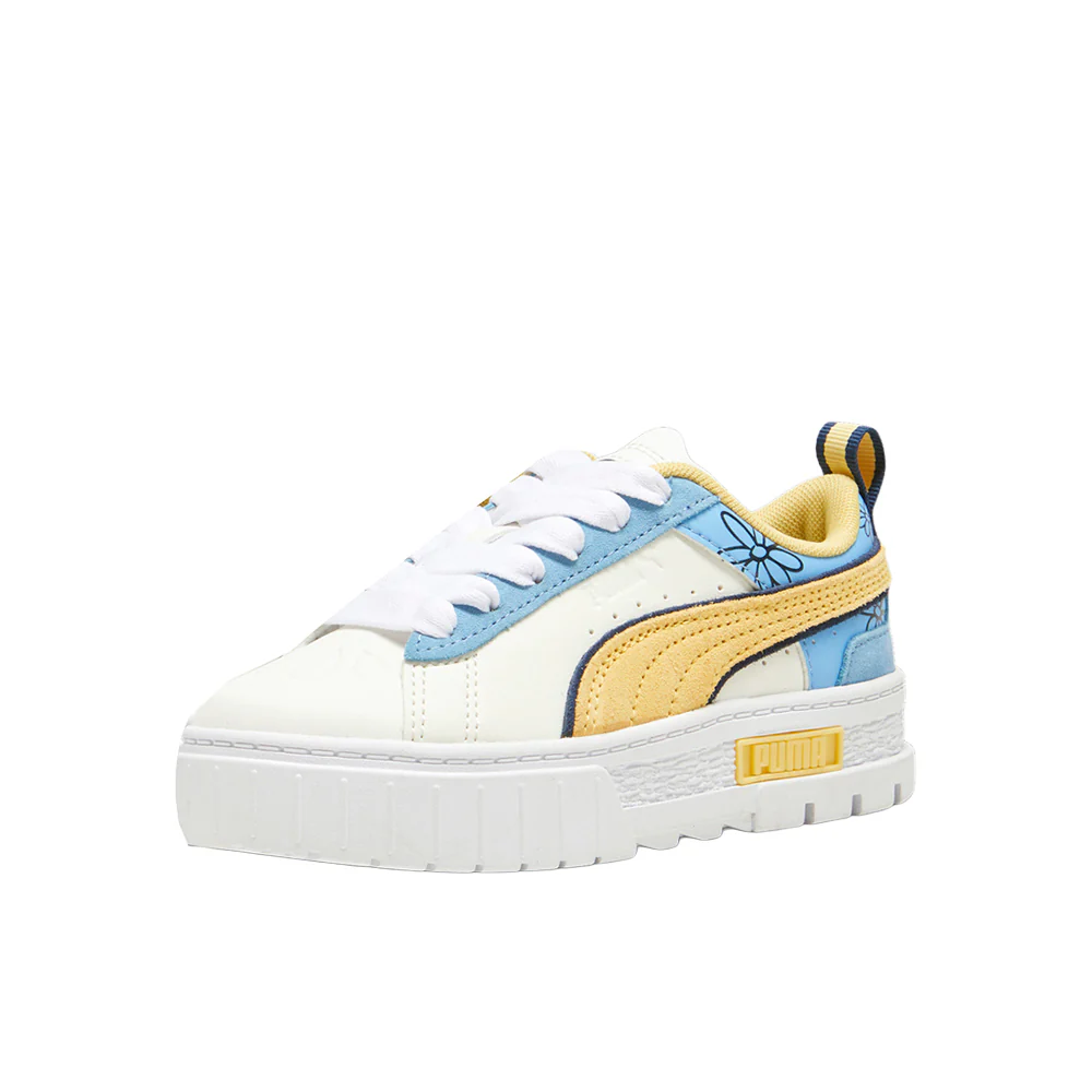 PUMA X THE SMURFS Mayze Lack Up Sneakers (Little Kid) - Image 2