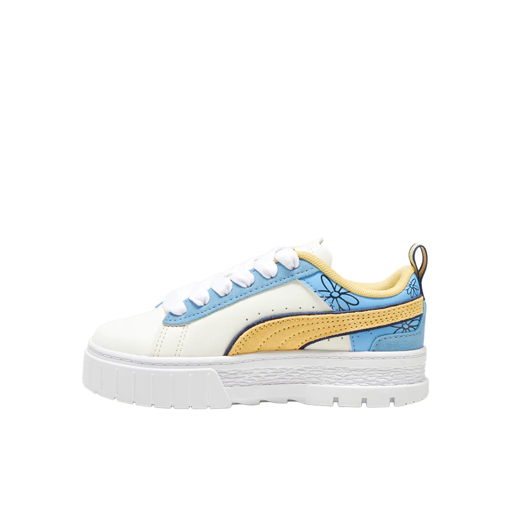 PUMA X THE SMURFS Mayze Lack Up Sneakers (Little Kid) - Image 3
