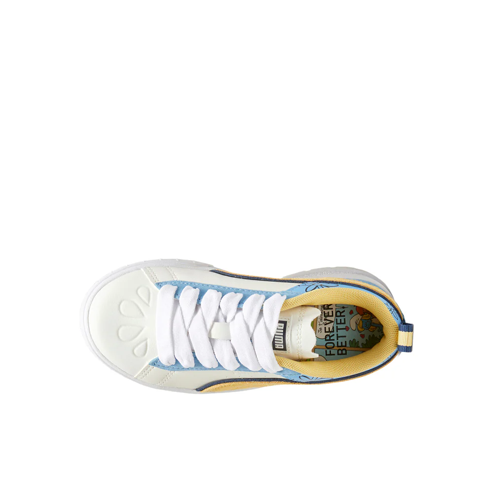 PUMA X THE SMURFS Mayze Lack Up Sneakers (Little Kid) - Image 4