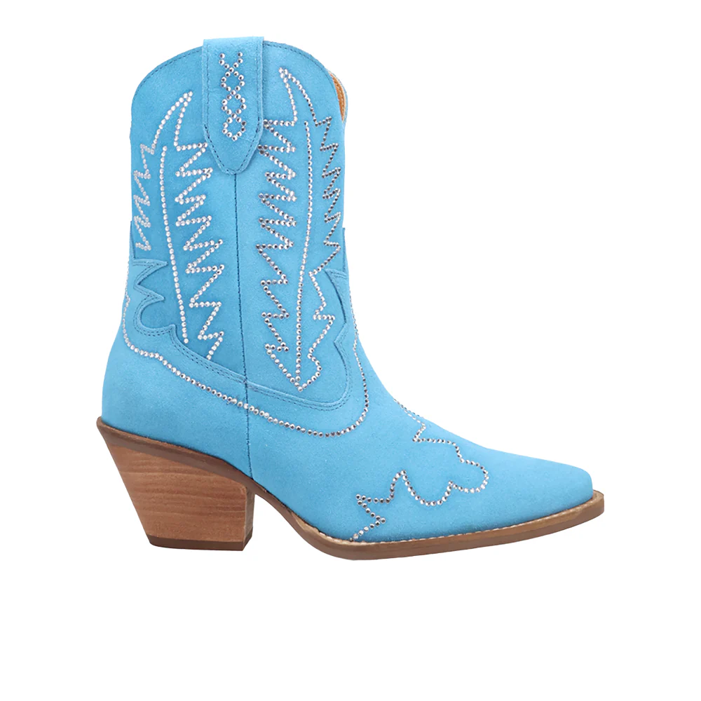 Tiny Pony Suede Leather Booties