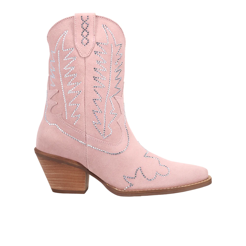 Tiny Pony Suede Leather Booties