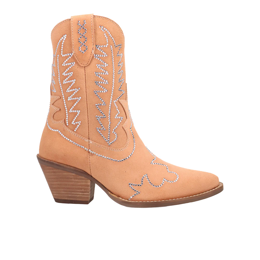 Tiny Pony Suede Leather Booties