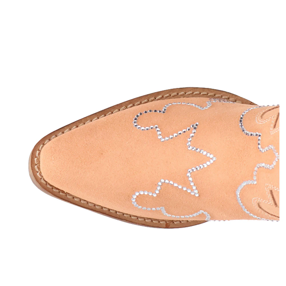 Tiny Pony Suede Leather Booties - Image 4