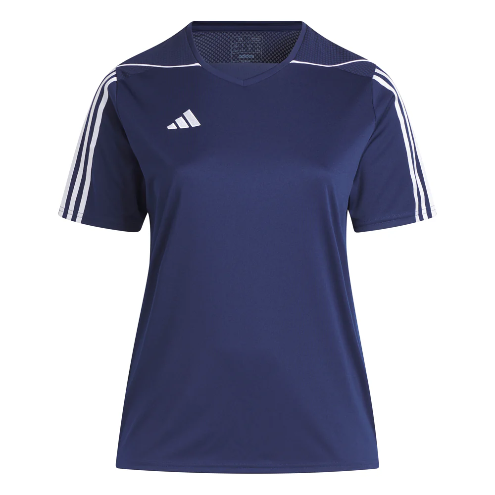 Tiro23 League V Neck Short Sleeve Soccer Jersey (Plus)