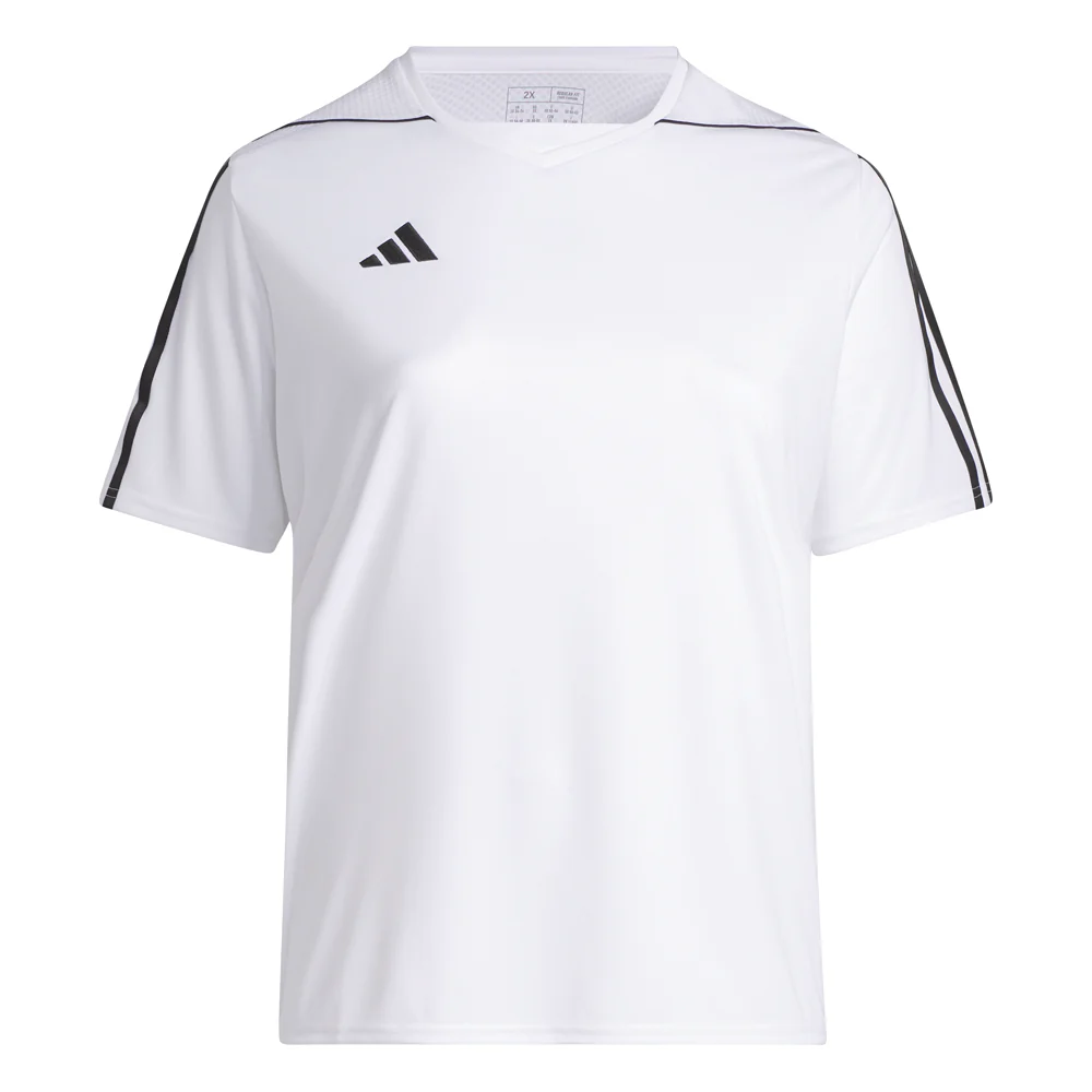 Tiro23 League V Neck Short Sleeve Soccer Jersey (Plus)