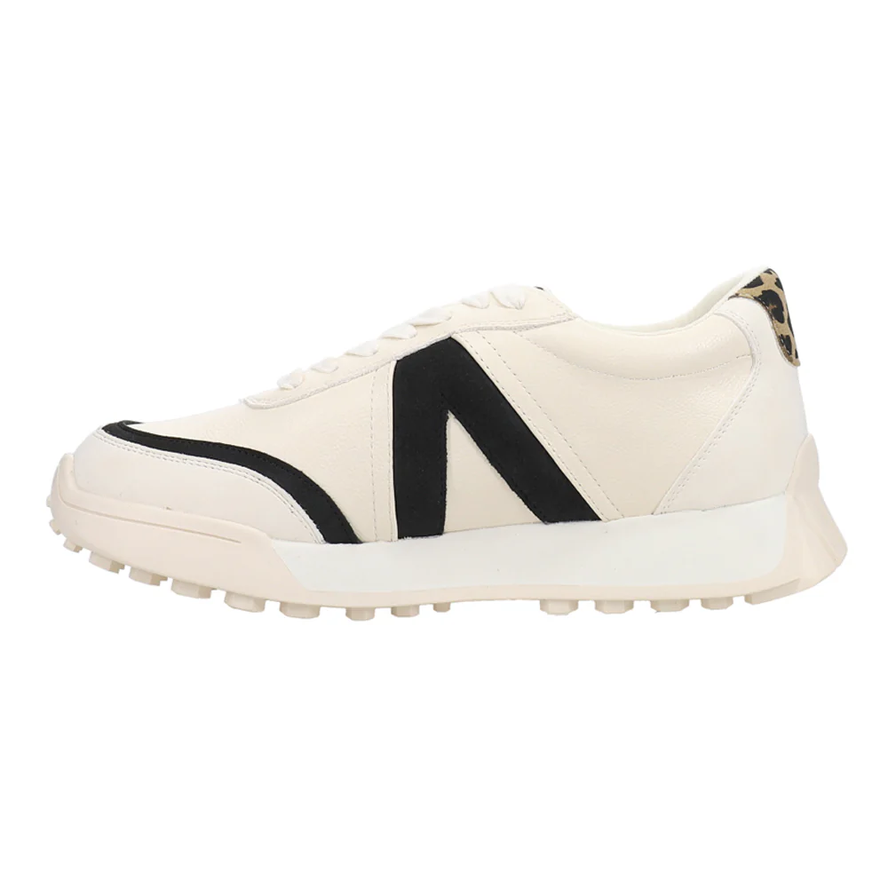 Town Leopard Lace Up Sneakers - Image 3