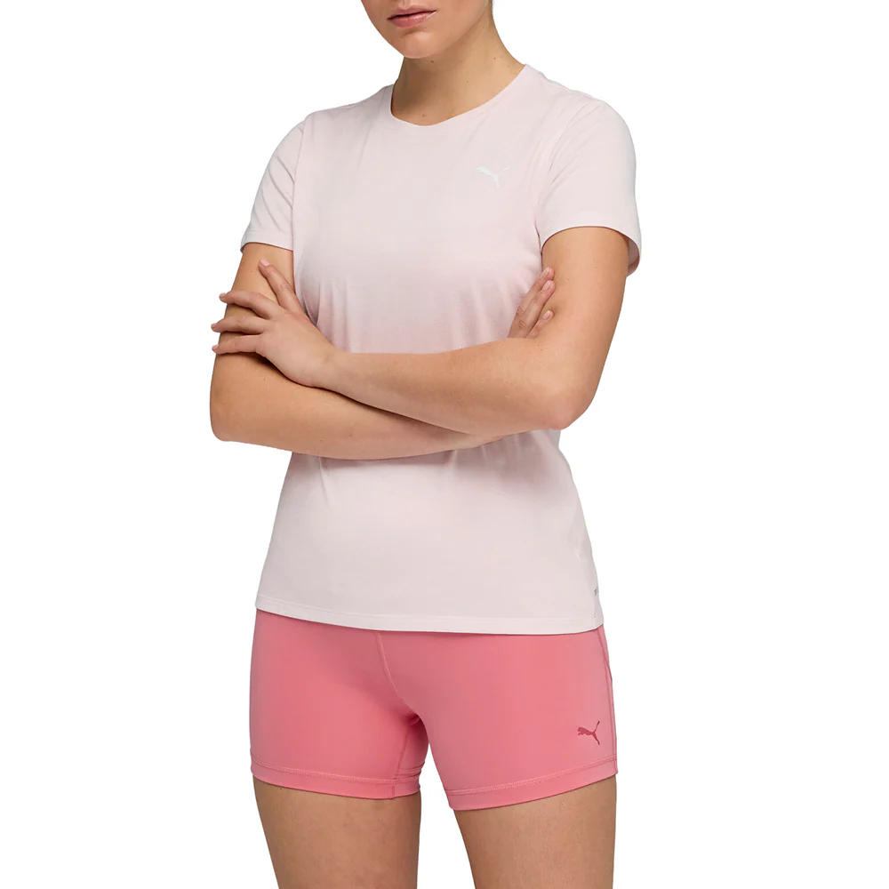 Train All Day Essentials Crew Neck Short Sleeve Heather Training T-Shirt - Image 3