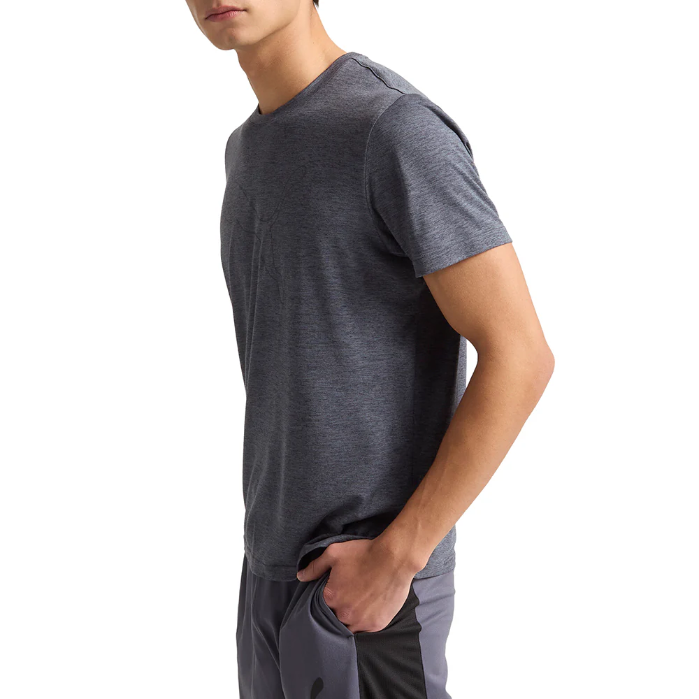 Train All Day Essentials Heather Cat Crew Neck Short Sleeve T-Shirt - Image 5
