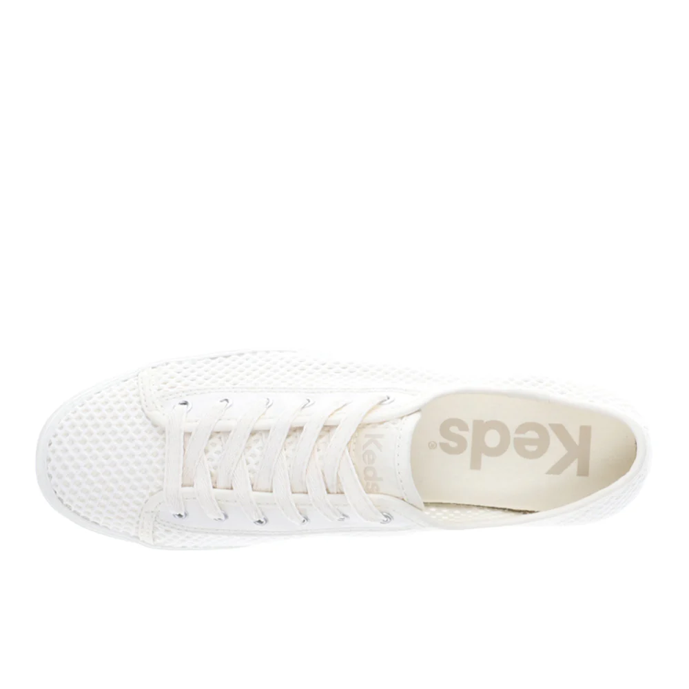 Triple Kick Cotton Mesh Lace Up Sneakers - Image 4