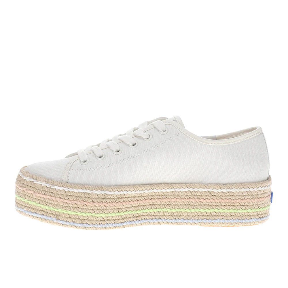 Triple Up Canvas Lace Up Sneakers - Image 3