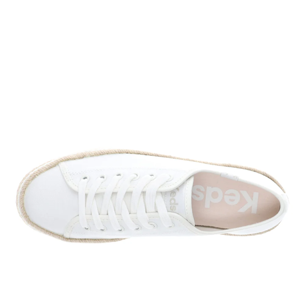 Triple Up Canvas Lace Up Sneakers - Image 4