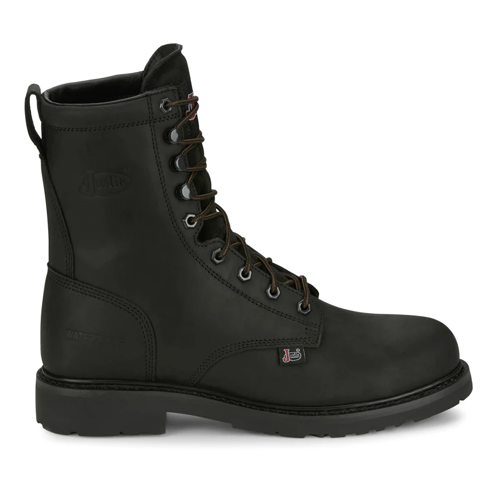Truckton 8 Inch Waterproof Steel Toe Work Boots
