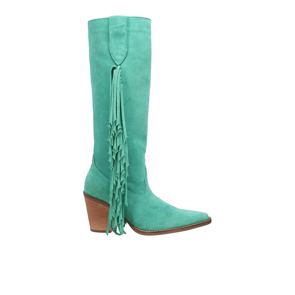 Twister Fringe Snip Toe Pull On Boots