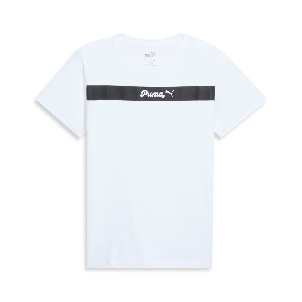 Upfront Line Logo Crew Neck Short Sleeve T-Shirt