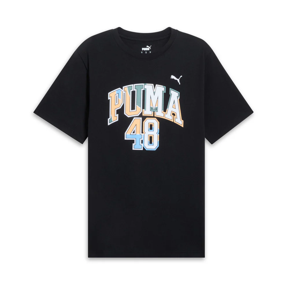Varsity Graphic Crew Neck Short Sleeve T-Shirt