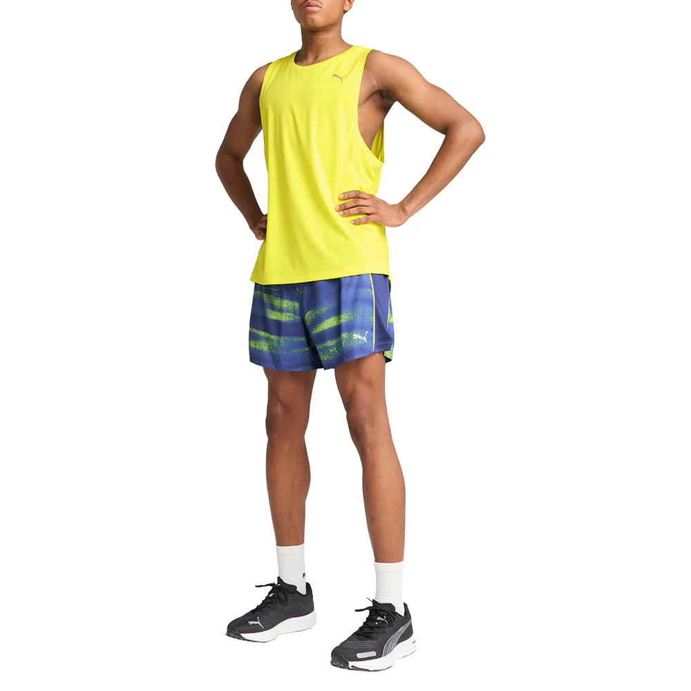 Velocity Running Crew Neck Athletic Tank Top - Image 5
