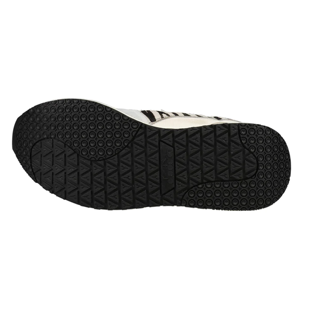 Venus Circus Dirty Metallic Zebra Lace Up Sneakers - Image 5