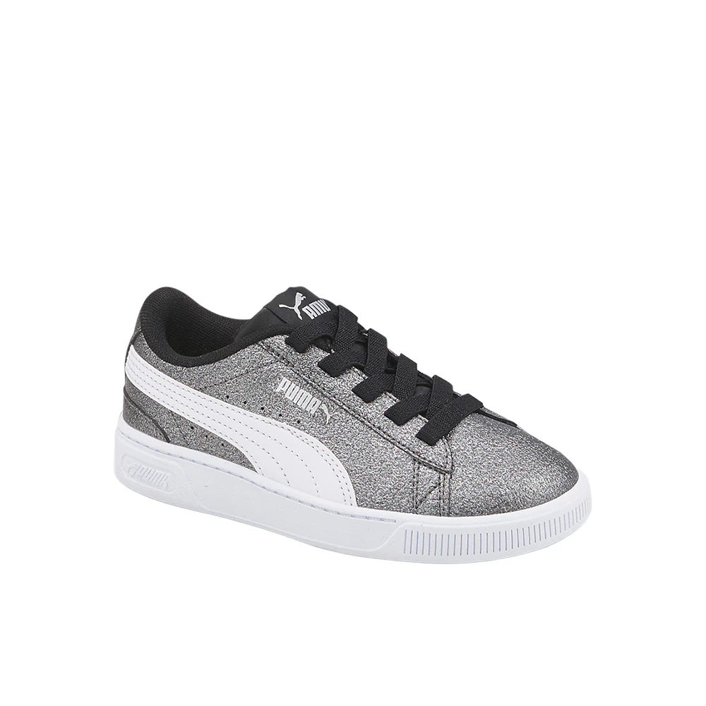 Vikky V3 Glitz Lace Up Sneakers (Little Kid-Big Kid) - Image 2