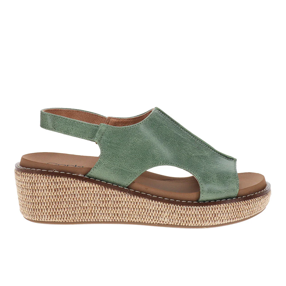 Volta II Studded Wedge Slingback Sandals