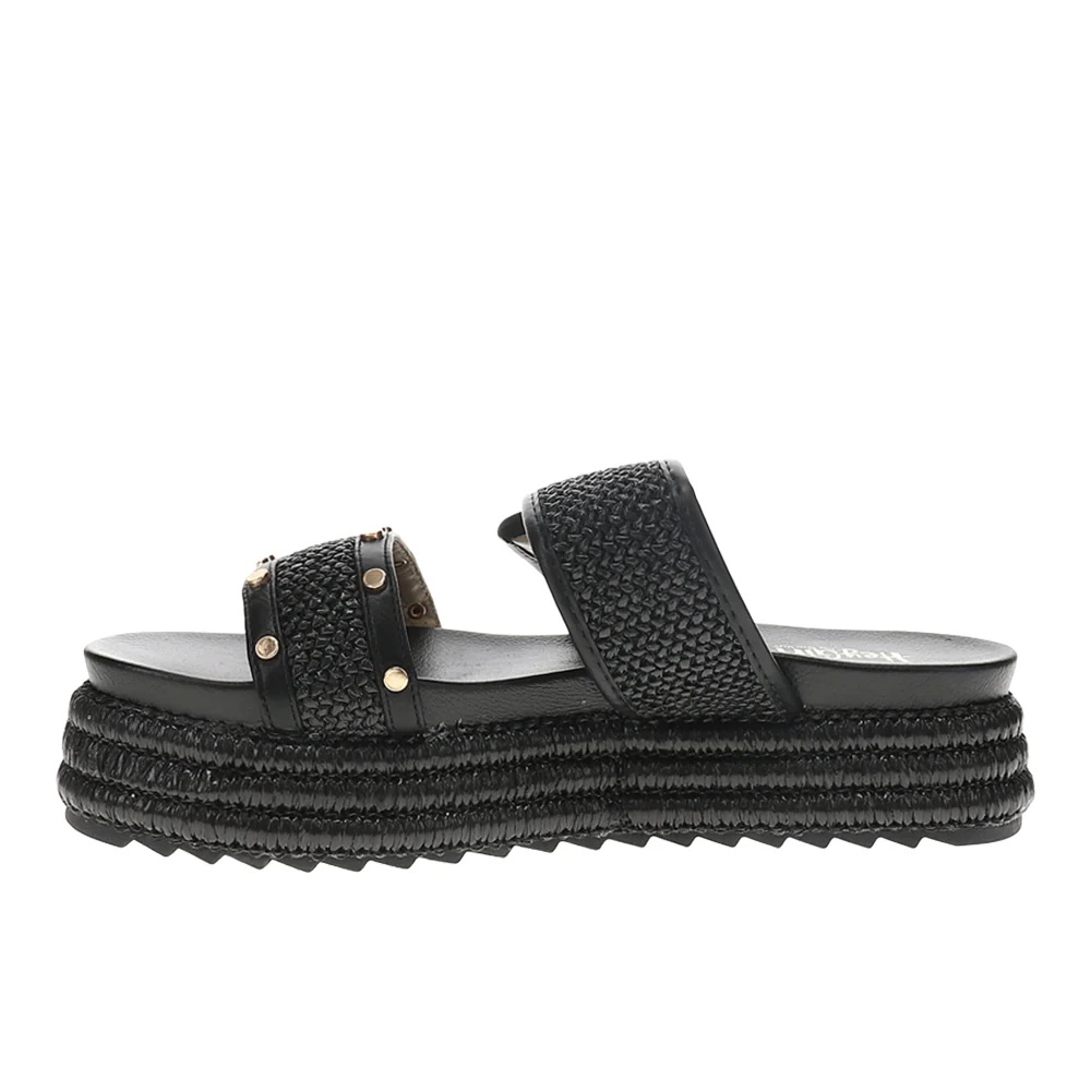 Walk of Shame Studded Platform Slide Sandals - Image 3
