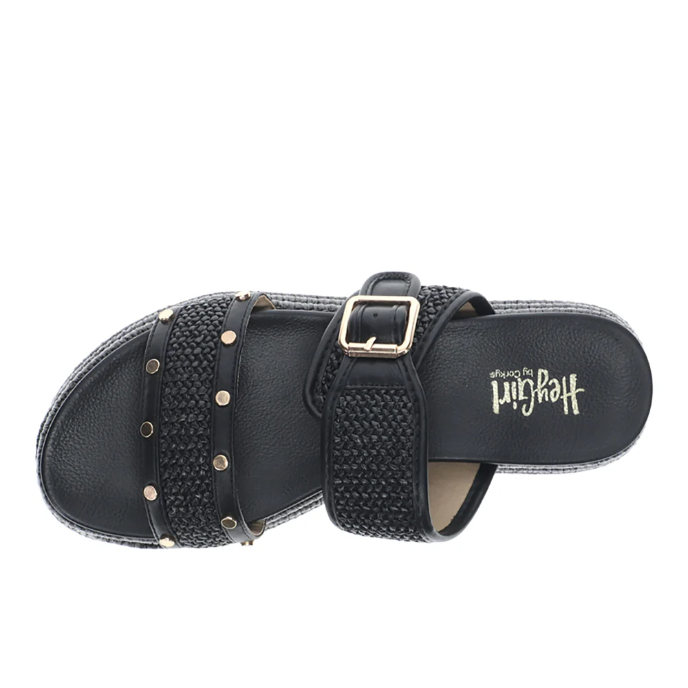 Walk of Shame Studded Platform Slide Sandals - Image 4