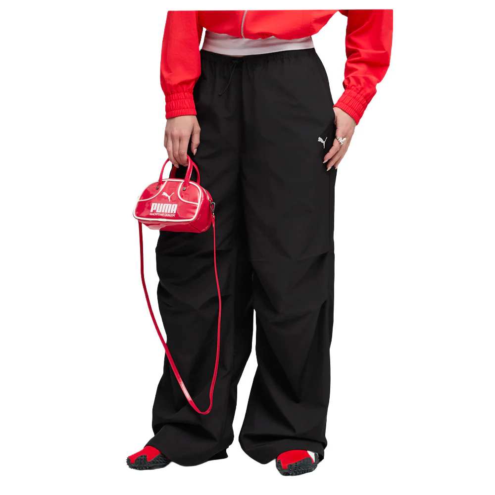 Wardrobe Essentials Parachute Woven Pants
