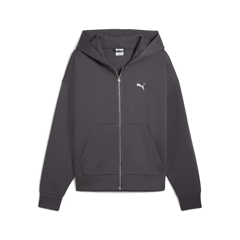 Wardrobe Essentials Boxy Full Zip Hoodie
