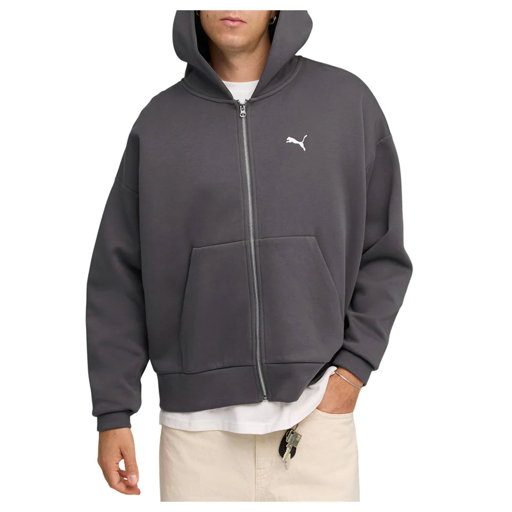 Wardrobe Essentials Boxy Full Zip Hoodie - Image 3