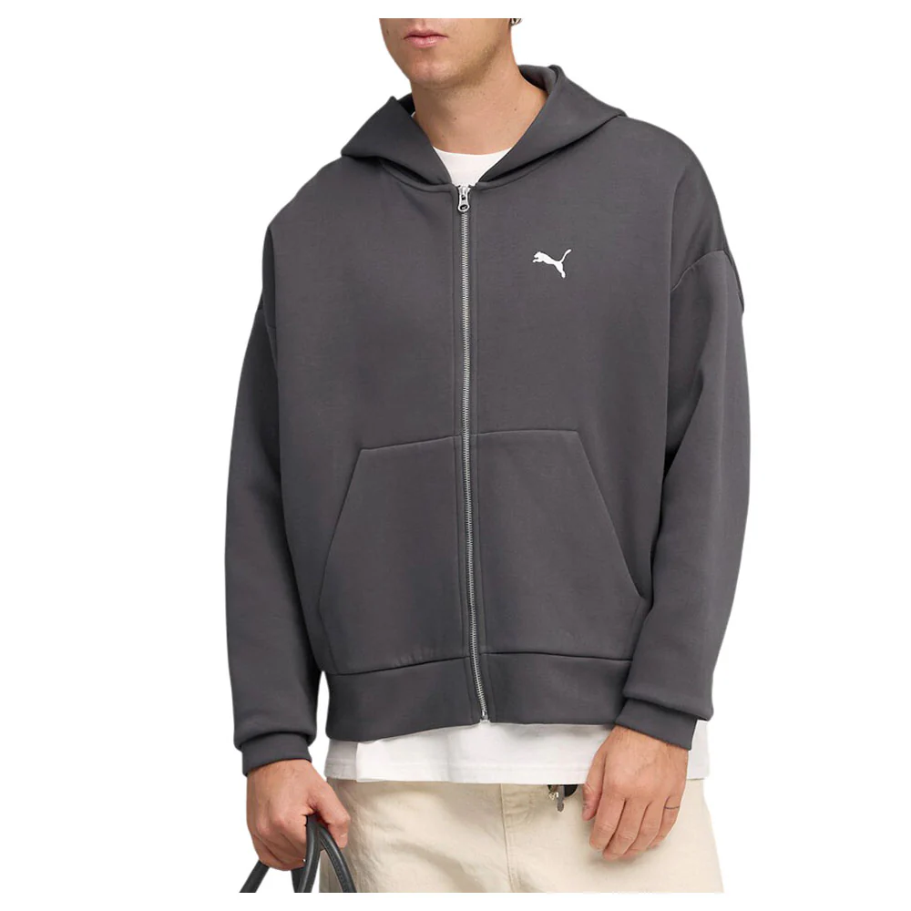Wardrobe Essentials Boxy Full Zip Hoodie - Image 5