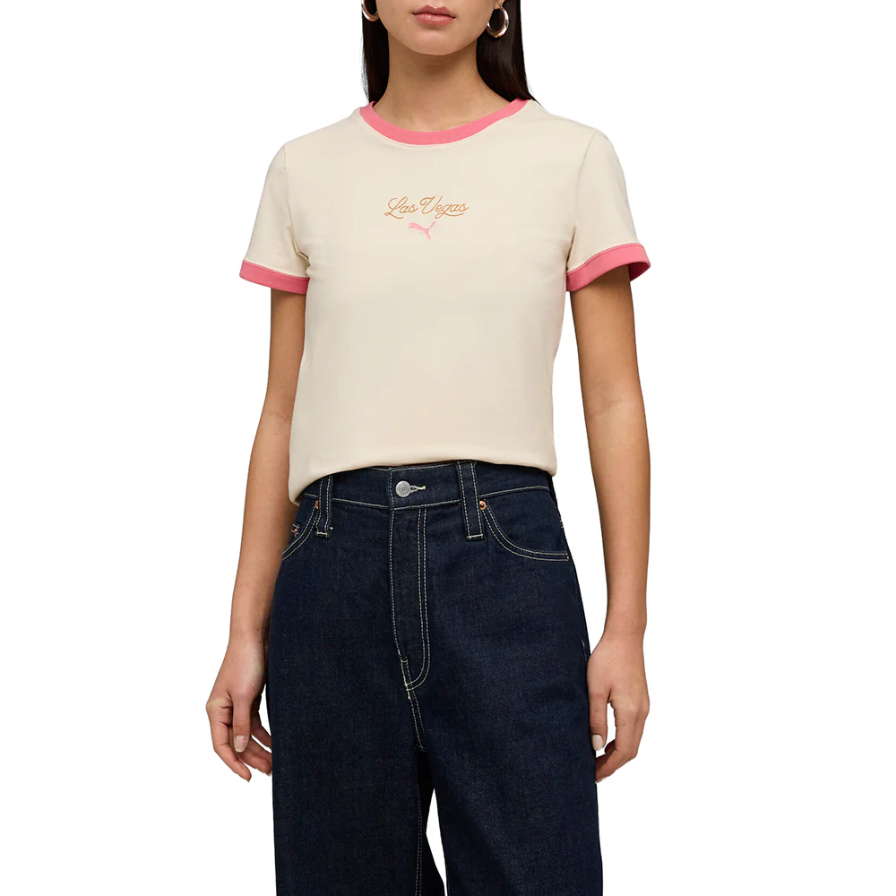 Wardrobe Essentials Las Vegas Crew Neck Short Sleeve T-Shirt - Image 3