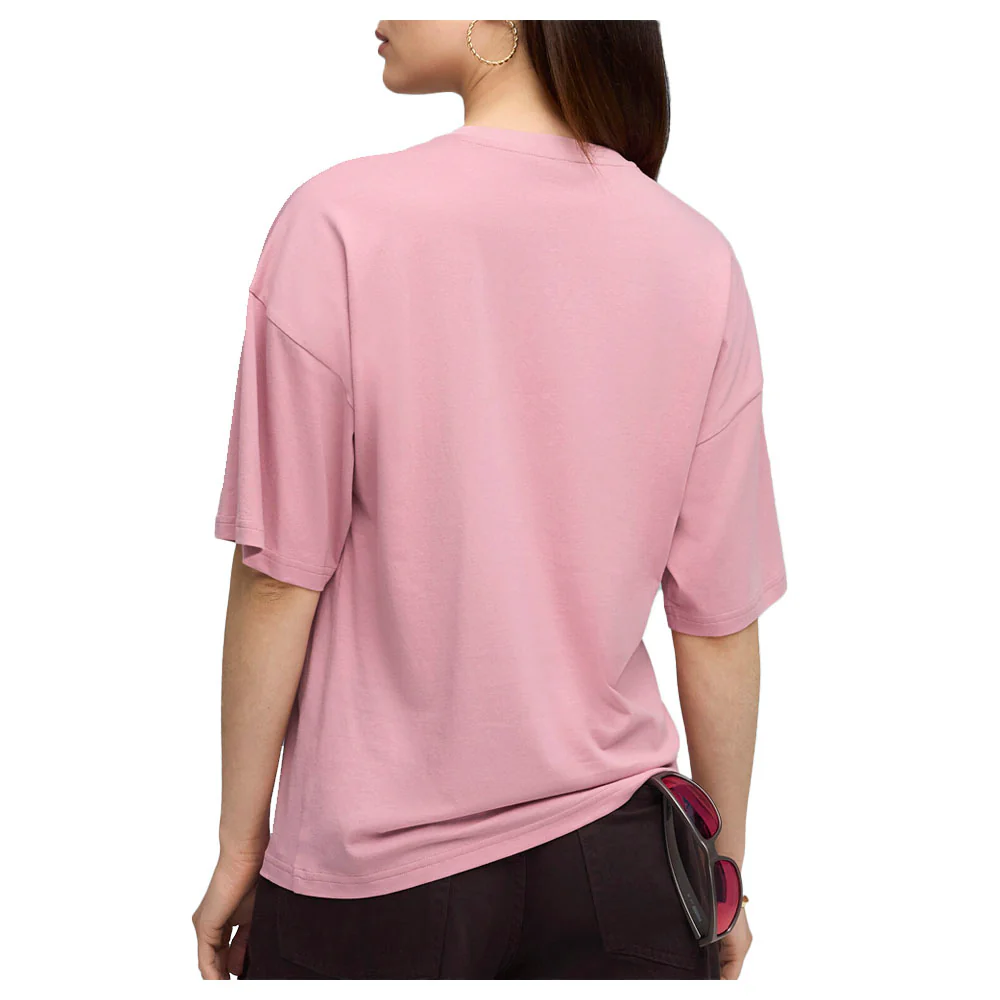Wardrobe Essentials Oversized Crew Neck Short Sleeve T-Shirt - Image 4