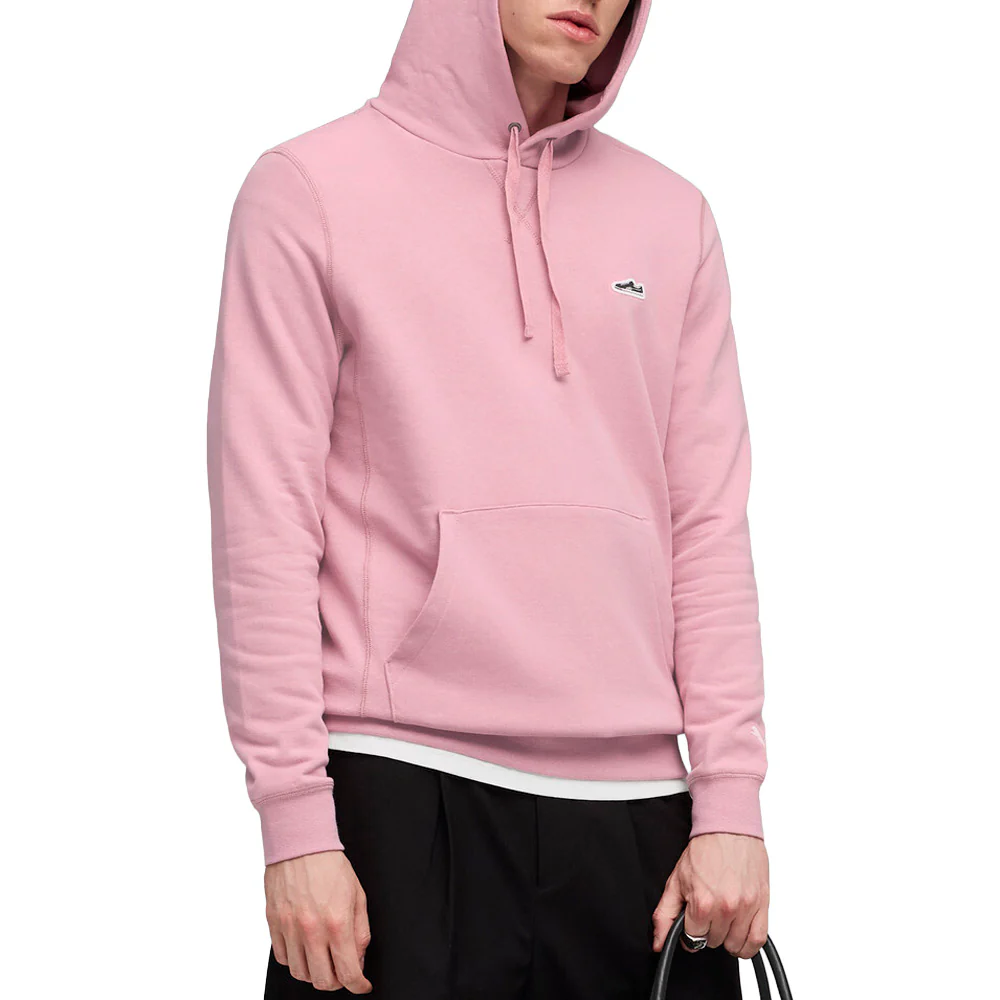 Wardrobe Essentials Suede Pullover Hoodie - Image 3