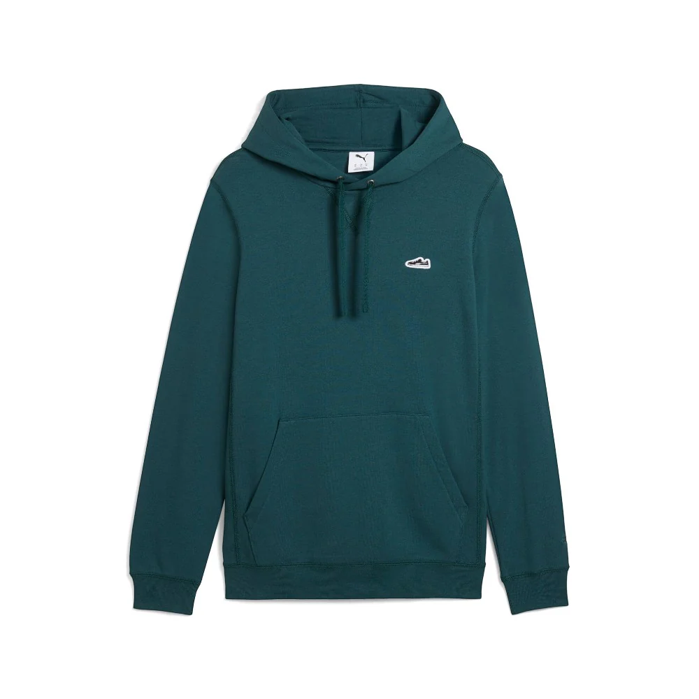 Wardrobe Essentials Suede Pullover Hoodie