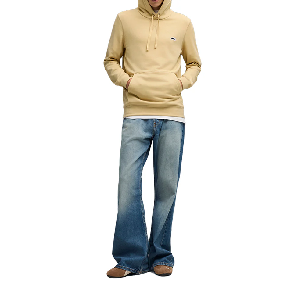 Wardrobe Essentials Suede Pullover Hoodie - Image 5