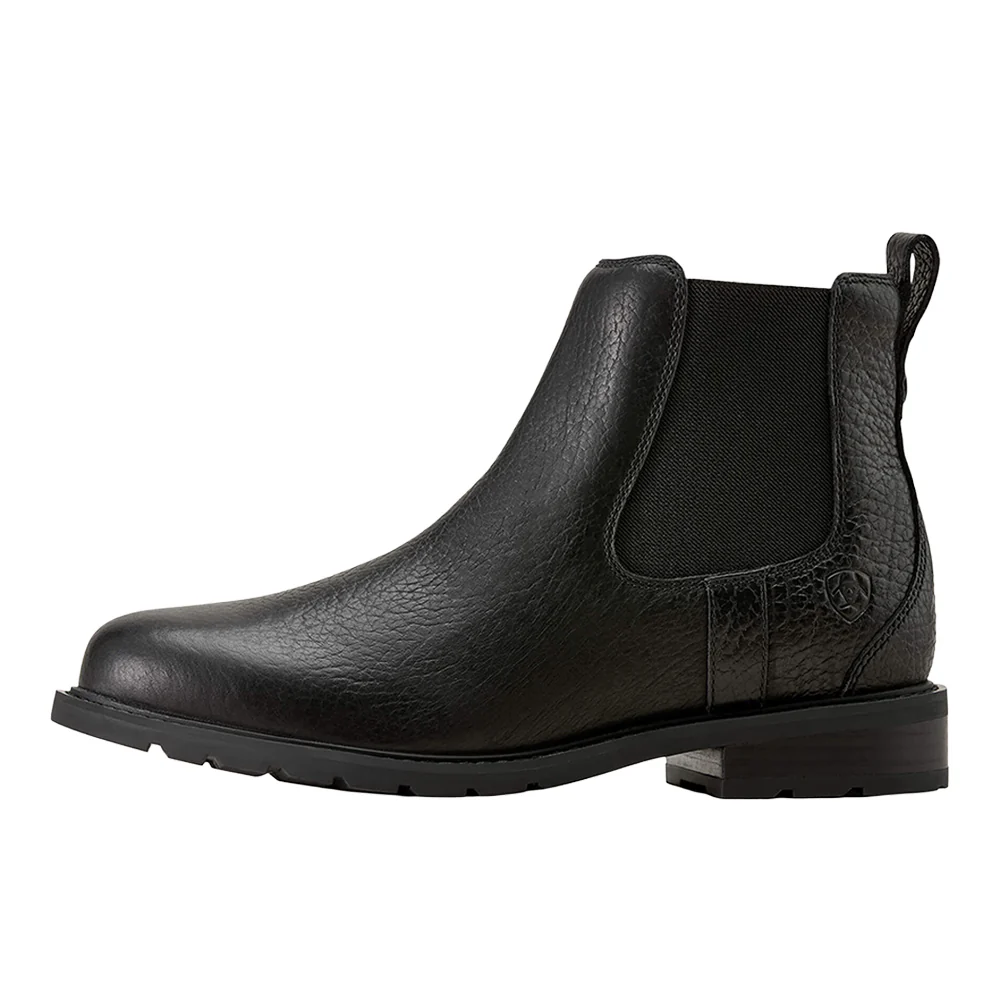 Wexford Bison Round Toe Chelsea Boots - Image 3