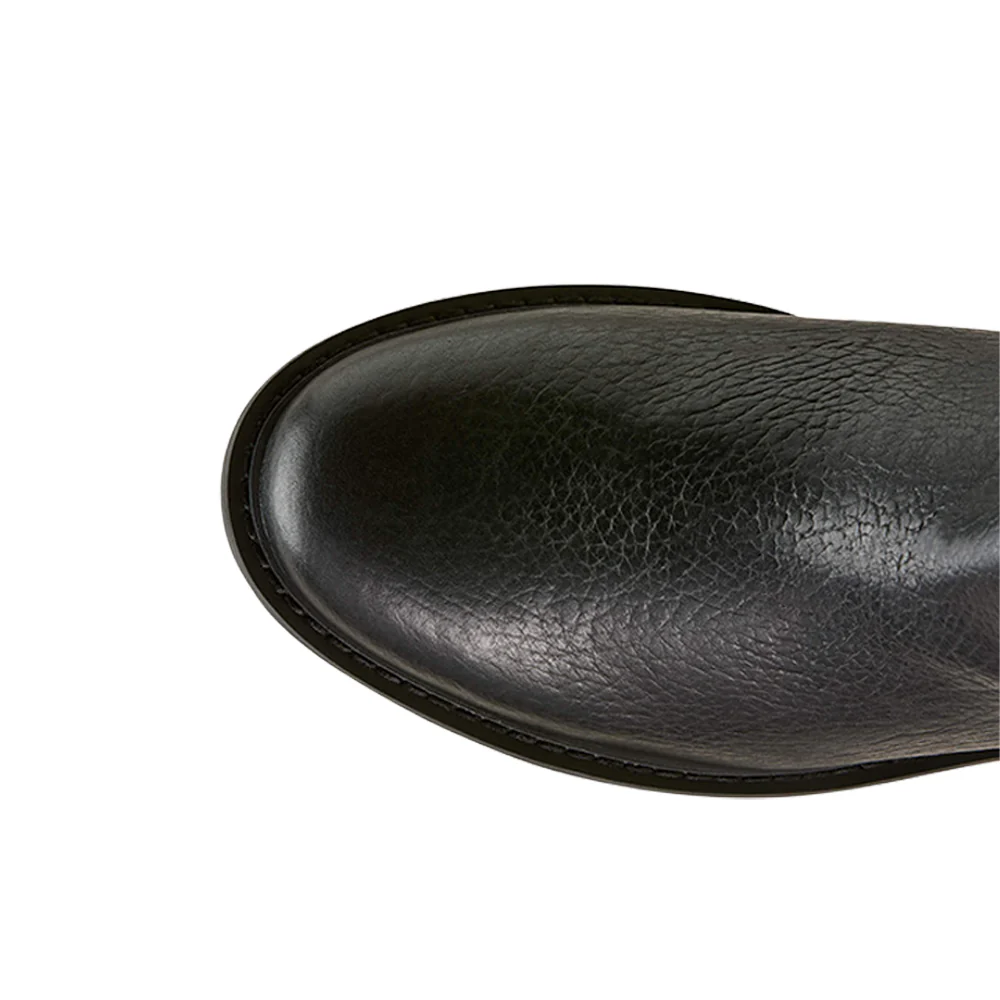 Wexford Bison Round Toe Chelsea Boots - Image 4