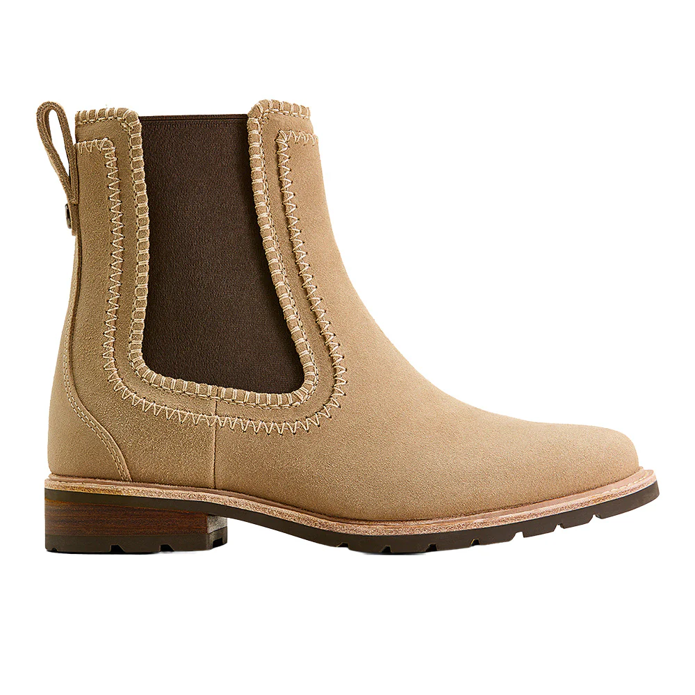 Wexford Whipstitch Round Toe Chelsea Boots