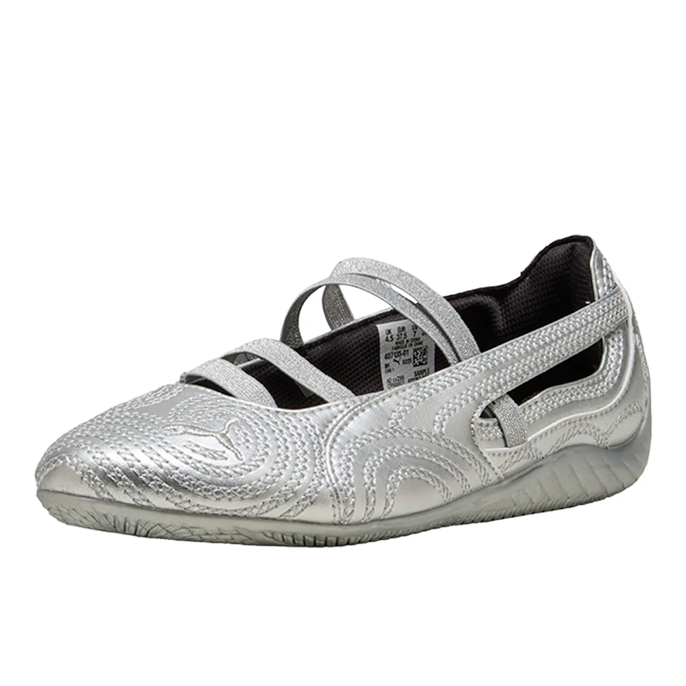 Wicked Speedcat Metallic Embroidered Ballet Flats - Image 2