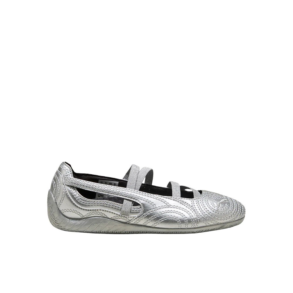 PUMA X WICKED Speedcat Metallic Embroidered Ballet Flats (Big Kid)