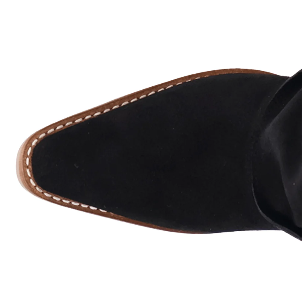 Wild Thang Leather Snip Toe Pull On Boots - Image 4