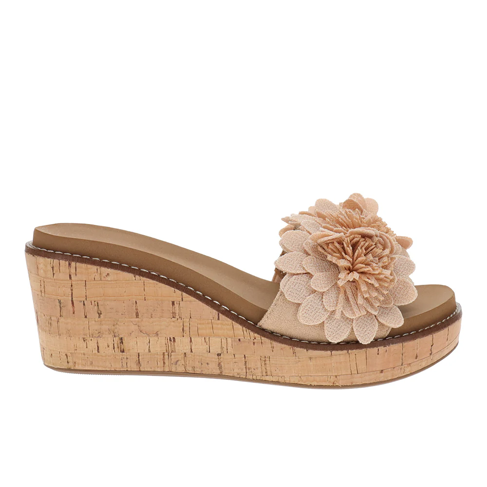 Wildflower Wedge Sandals