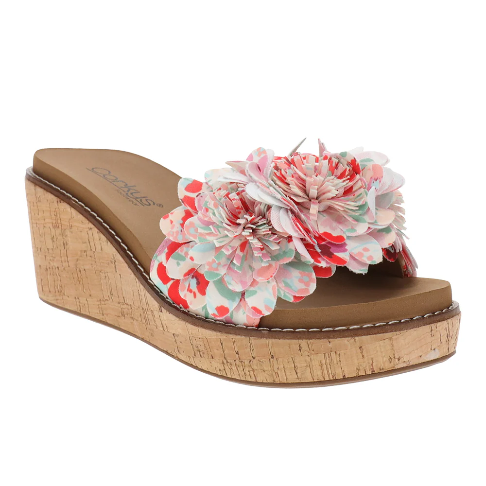 Wildflower Wedge Sandals - Image 2