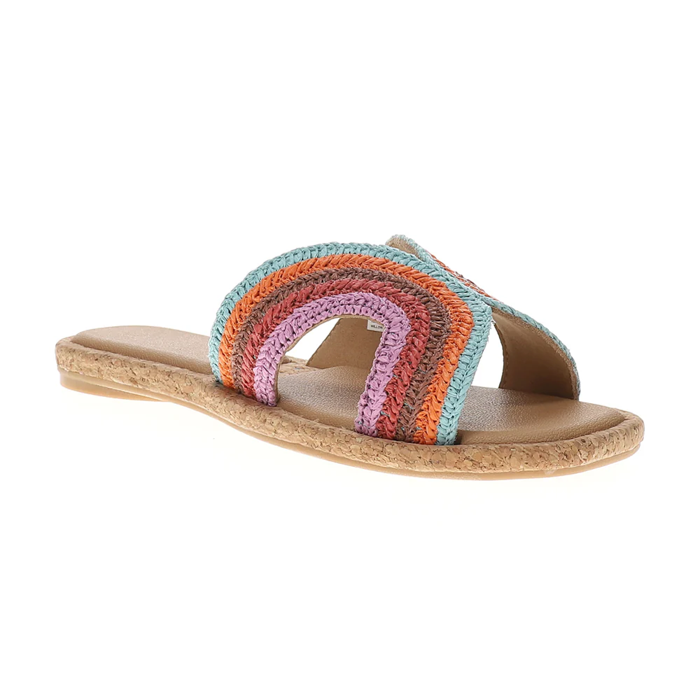 Willow Paisley Slide Sandals - Image 2