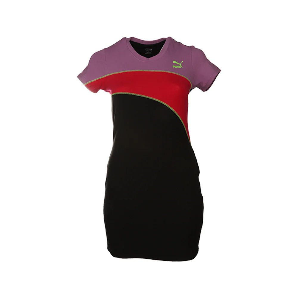 Winter Haze Scoop Short Sleeve T-Shirt Dress