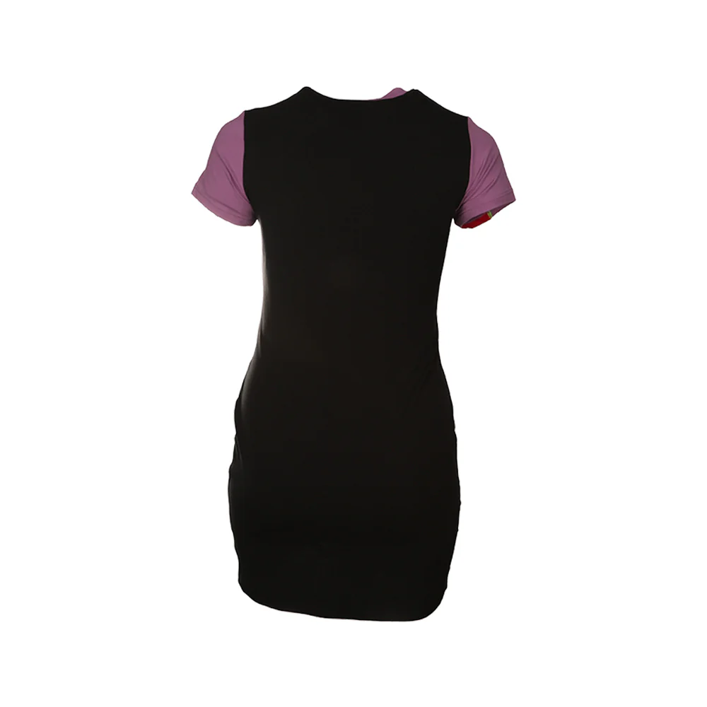 Winter Haze Scoop Short Sleeve T-Shirt Dress - Image 2
