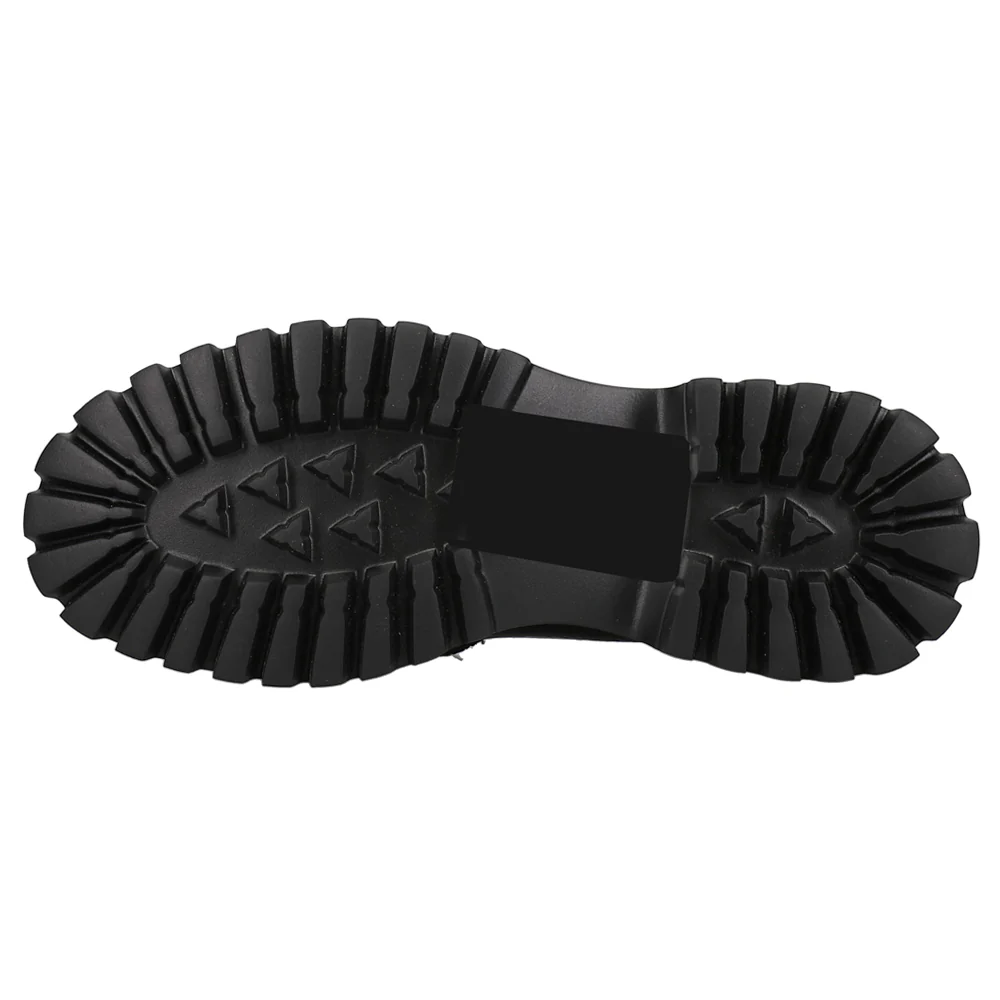 Zaya Rhinestone Lug Sole Loafers - Image 5